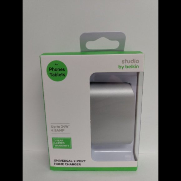 Studio by Belkin universal 2 port charge-New in Box - Picture 1 of 4